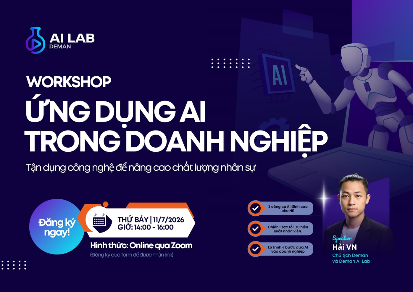 Xem trước trang workshop mẫu